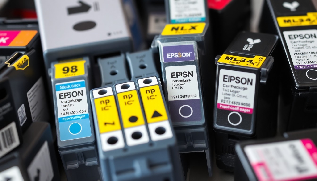 Comprendre les différents types de cartouches epson