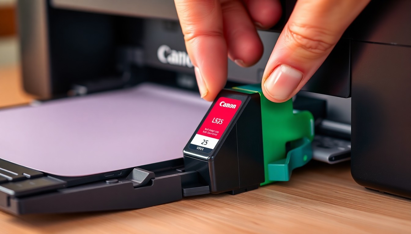 Étapes détaillées  comment changer votre cartouche dimprimante canon