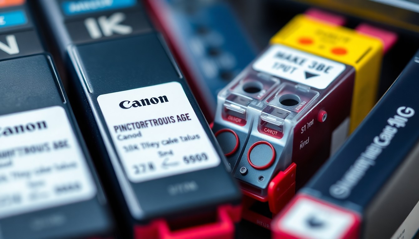 Pourquoi changer sa cartouche dimprimante canon est essentiel 