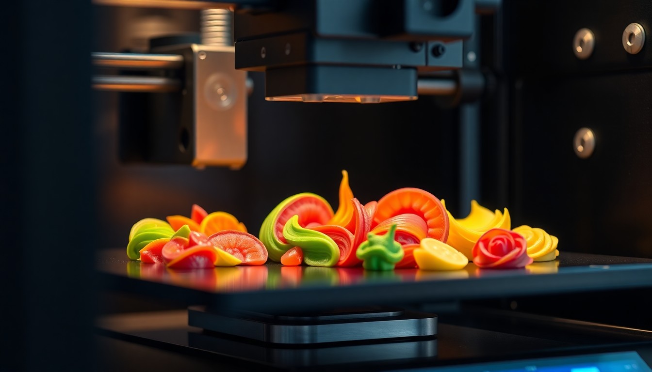 Les applications culinaires de limprimante alimentaire