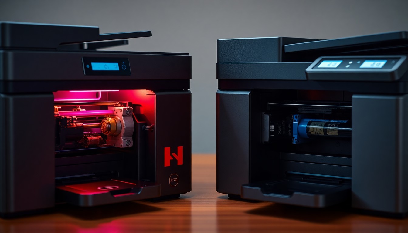 Les fondamentaux  comprendre le fonctionnement des imprimantes laser et jet dencre