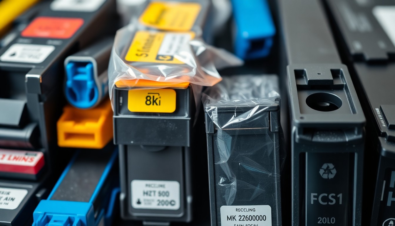 Les meilleures options pour jeter ou recycler vos cartouches