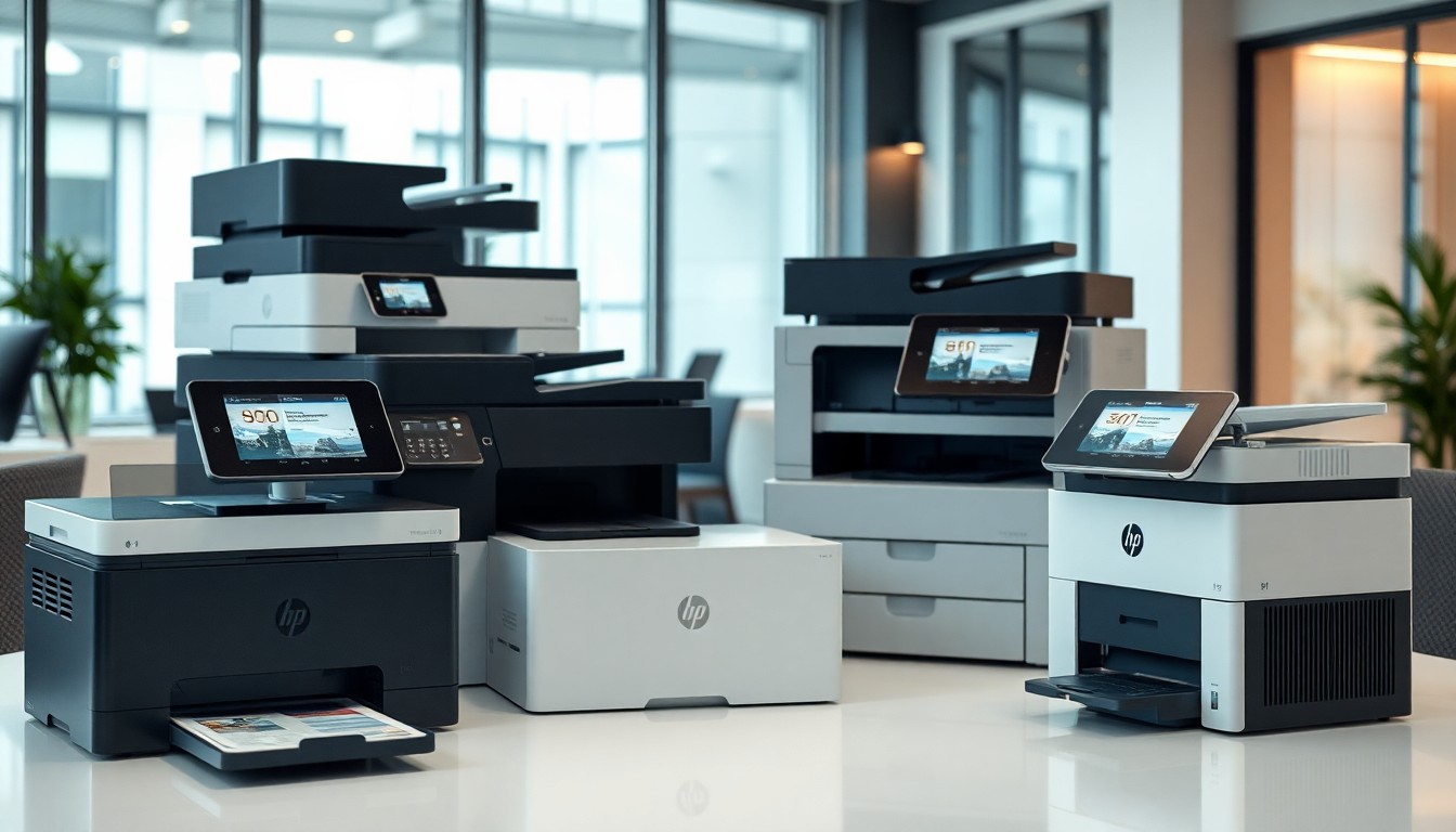 Les différents types dimprimantes hp et leurs fonctionnalités de numérisation