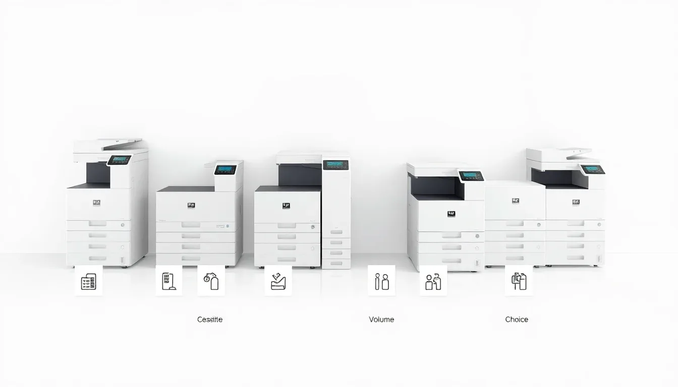 Comment choisir un copieur Toshiba selon votre usage 