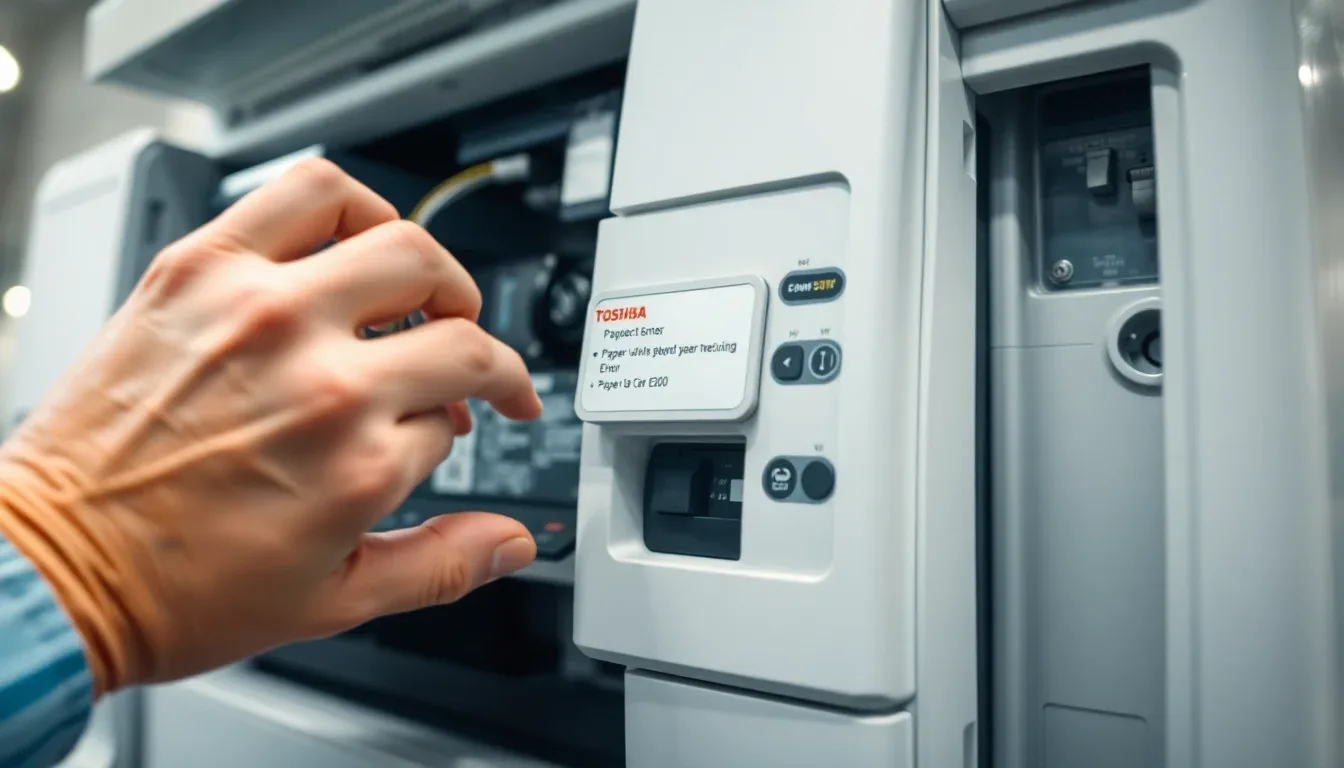 Comment résoudre les pannes courantes sur copieurs Toshiba 