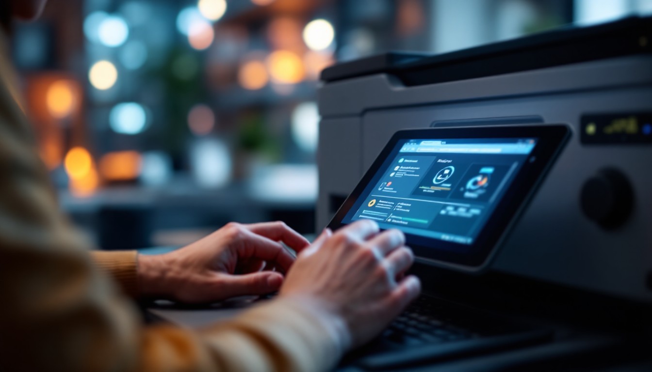 Réinitialiser et entretenir une imprimante Ricoh