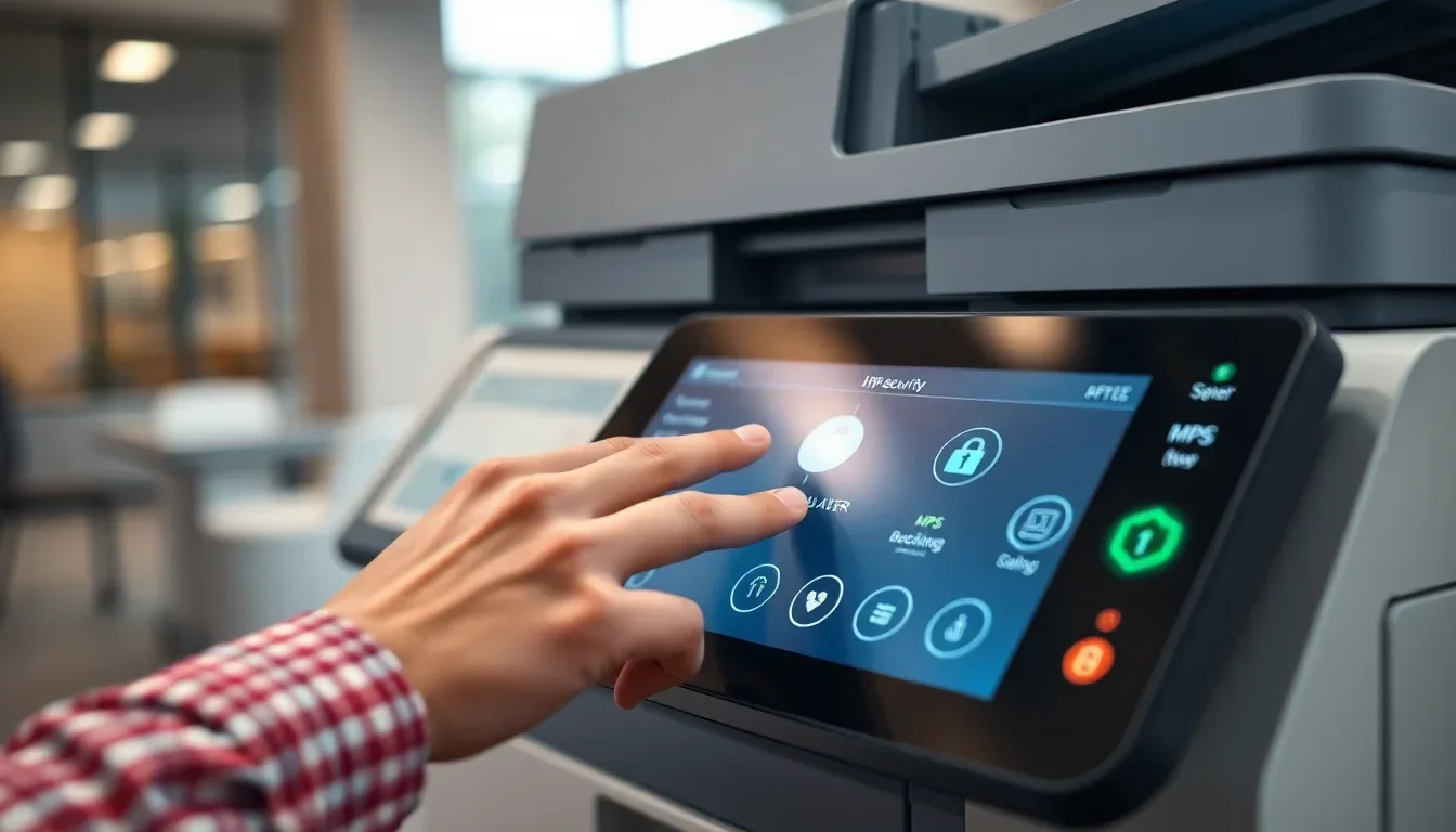 Comment exploiter les fonctionnalités avancées de sécurité et MPS sur photocopieurs couleur 