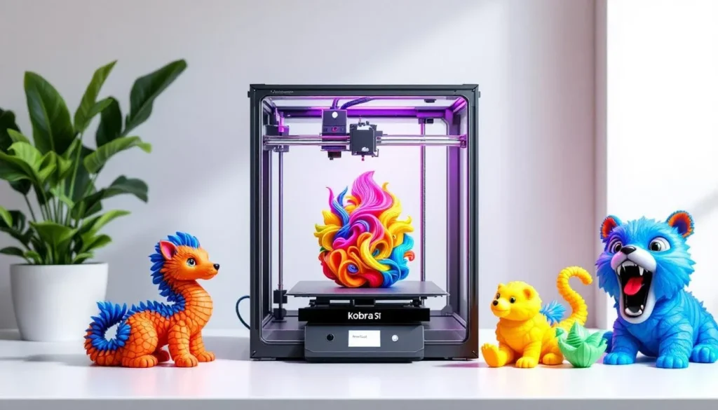 Guide complet de l&rsquo;Anycubic Kobra S1 : maîtrisez l&rsquo;impression 3D multicolore