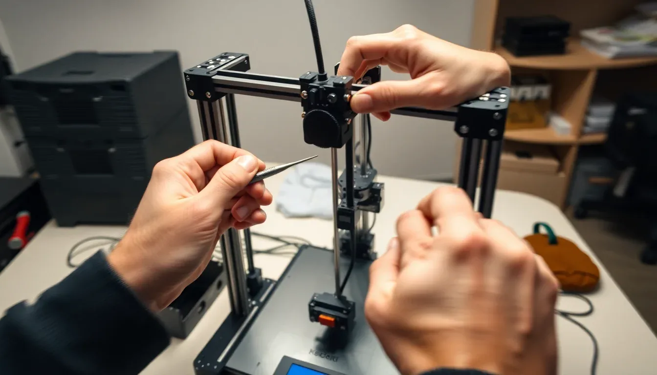 Assemblage étape par étape de lEnder 3 S1