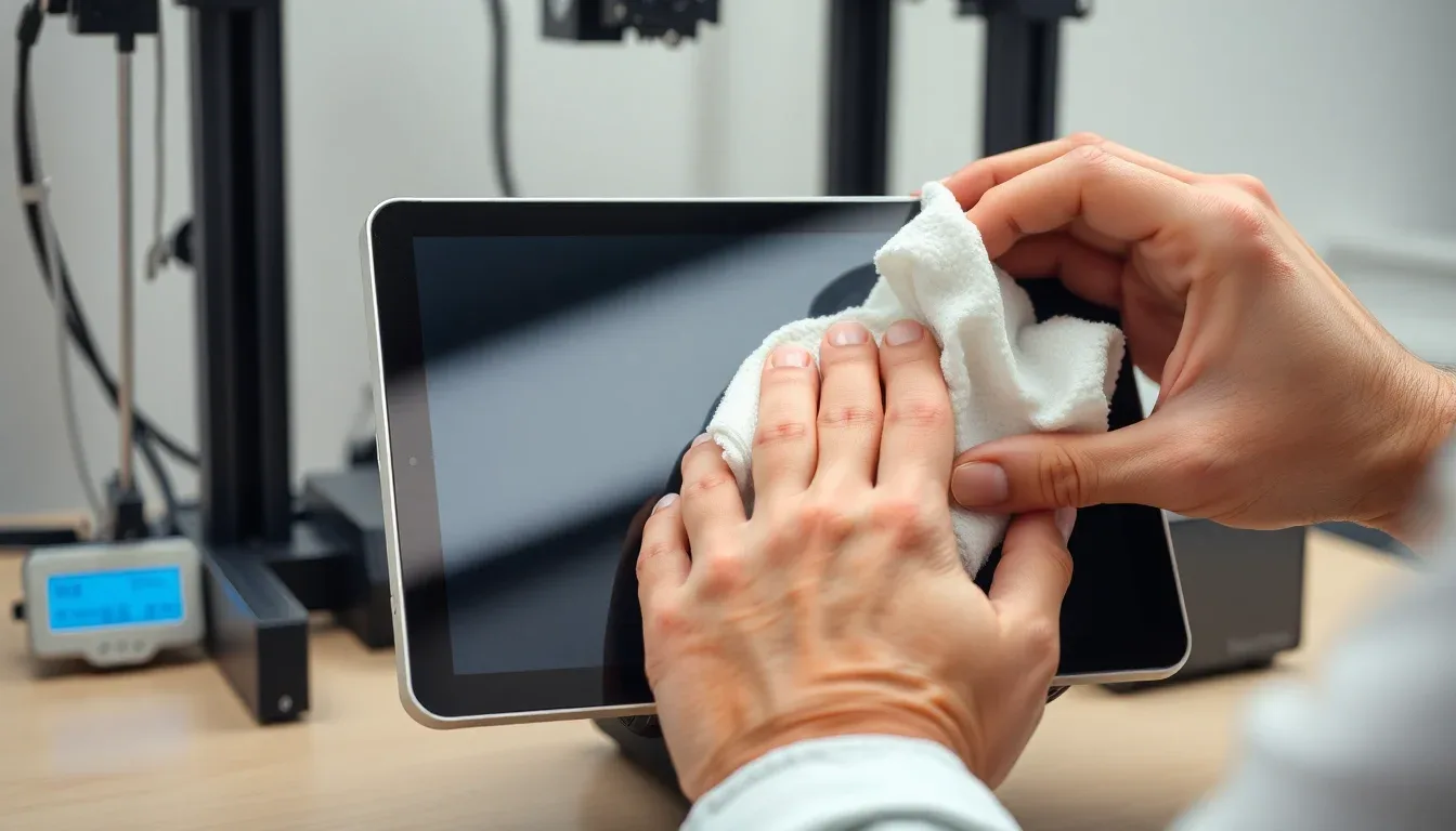 Entretien spécifique des écrans LCD et films FEP sur Saturn et Mars