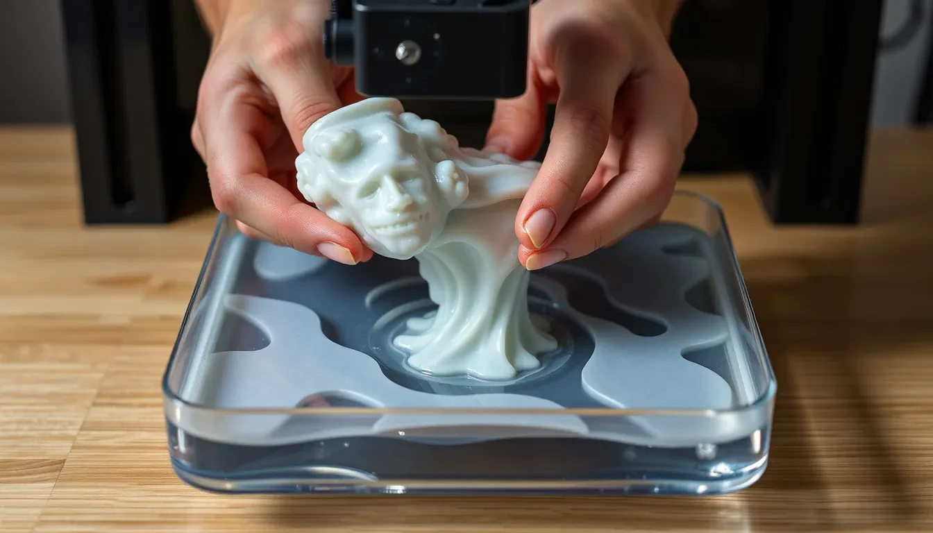 Nettoyage, post-traitement et durcissement des impressions